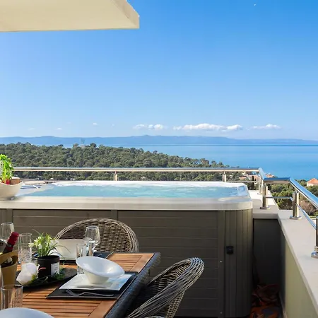 Luxury Penthouse With Jacuzzi, Panoramic View Appartement