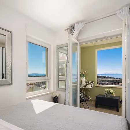 Luxury Penthouse With Jacuzzi, Panoramic View Appartement Makarska