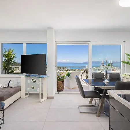 Luxury Penthouse With Jacuzzi, Panoramic View Appartement