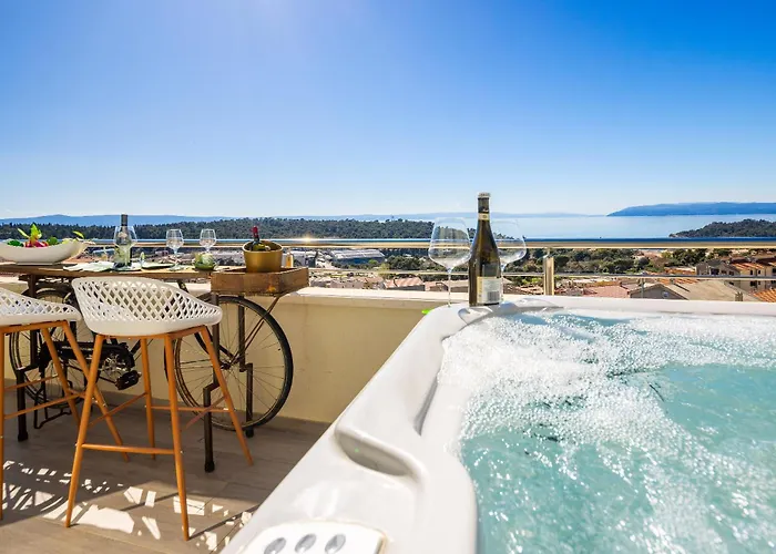 Luxury Penthouse With Jacuzzi, Panoramic View Lejlighed *