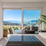 דירה Luxury Penthouse With Jacuzzi, Panoramic View *