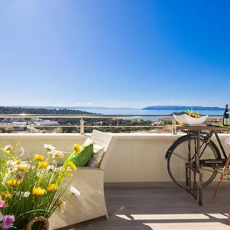 Luxury Penthouse With Jacuzzi, Panoramic View Apartment Makarska