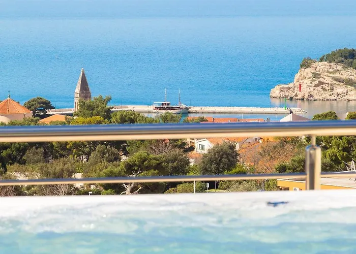 Luxury Penthouse With Jacuzzi, Panoramic View * ماكارسكا