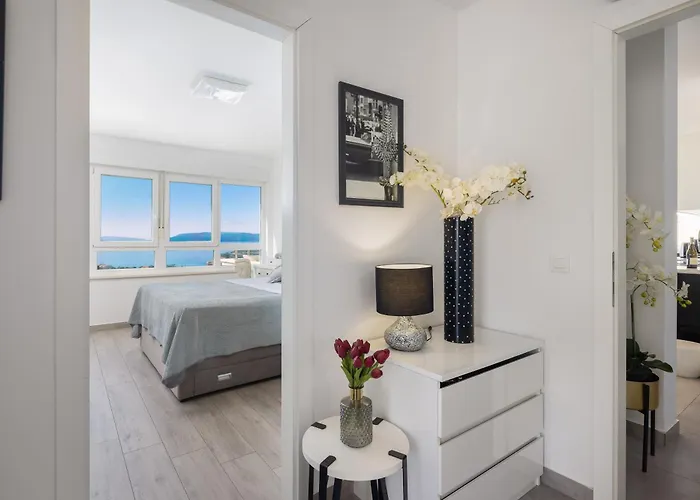 Luxury Penthouse With Jacuzzi, Panoramic View * ماكارسكا